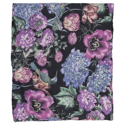 Kissenüberzug (Schwarz, Lila, Grün) von Rusta Home Polyester