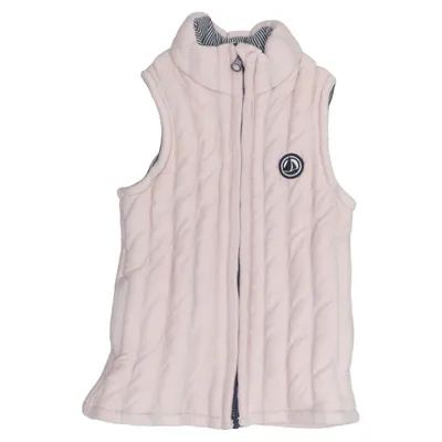 Gilet d'extérieur (Rose) de Petit Bateau Coton, Polyester