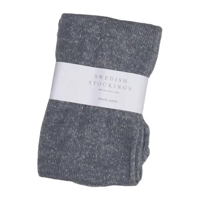 Strumpor (Grå) från Swedish Stockings Ekologisk bomull, Återvunnen polyester