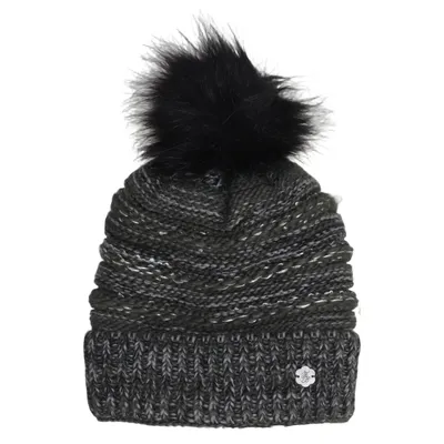Pompon muts (Grijs, Zwart) van Felix Bühler Acryl, Polyester