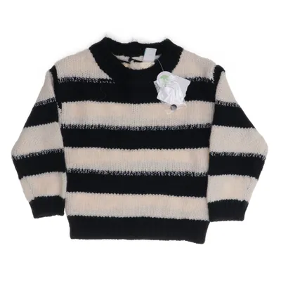 Sweater (Sort, Hvid) fra Topolino Akryl, Metallfiber, Polyamid, Uld