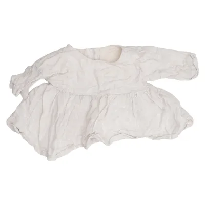 Jurk (Beige) van H&M Baby Linnen, Katoen