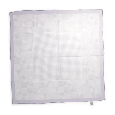 Scarf (Vit, Lila) från Reine Seide Silke