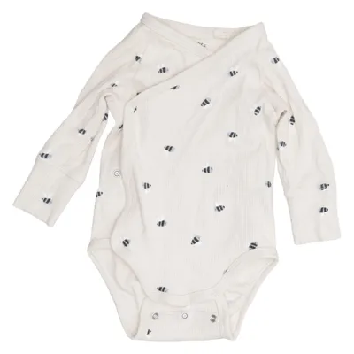 Body (Beige) från Lindex Newborn Bomull, Elastan