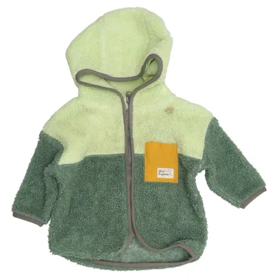 Fleecejakke (Grøn, Gul, Flerfarvet) fra Cubus Mini Genanvendt polyester