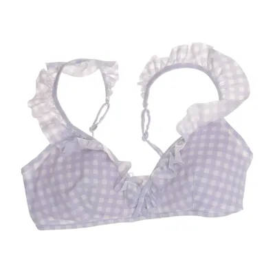 Bikiniöverdel (Blå, Vit) från Bik Bok Swimwear