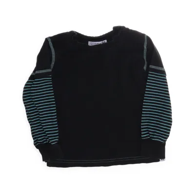 Lange mouwen shirt (Zwart, Turquoise) van Geggamoja Collection Organisch katoen