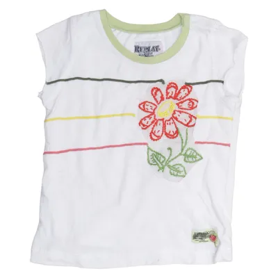 T-shirt (White, Multicolored) from Replay & Sons
