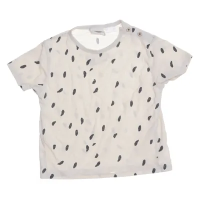 T-shirt (Beige, Noir) de Zara BabyBoy Coton, Élasthane, Polyester, Viscose