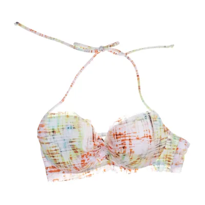 Bikini top (Hvid, Flerfarvet) fra Victoria's Secret Elastan, Polyamid, Polyester