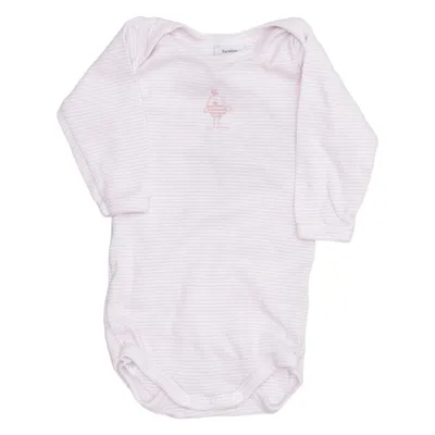 Body (Rose, Blanc) de Petit Bateau Coton