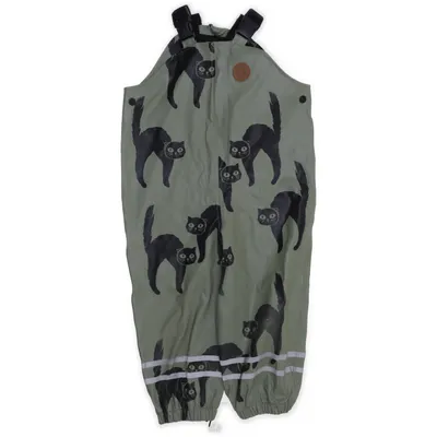 Regnbyxor (Grön, Svart) från Mini Rodini Polyester, Polyuretan