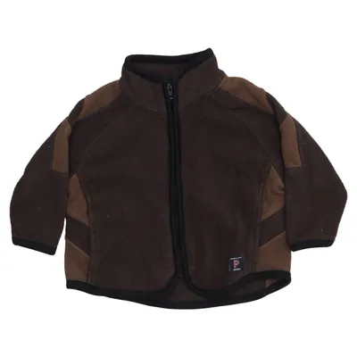 Fleece jacket (Brown) from Polarn O. Pyret Polyester