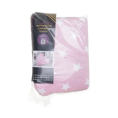 Bed set (Pink) from Malika Polyester