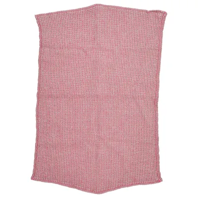 Kitchen towel (Pink, White) from Växbo Lin Linen