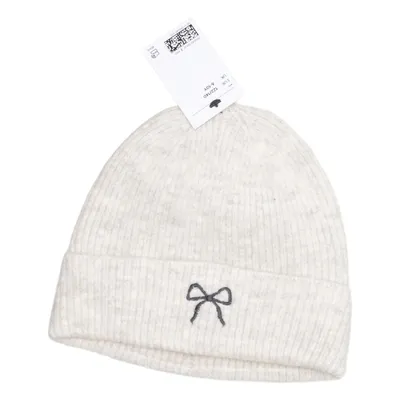 Beanie (Beige, Multicolored) from H&M Acrylic, Polyamide, Elastane