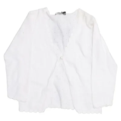 Cardigan (Blanc) de Minymo Coton
