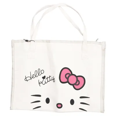 Tygpåse (Vit, Flerfärgad) från Hello Kitty by Sanrio