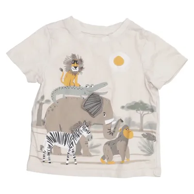 T-shirt (Beige, Multicolore) de C&A Coton