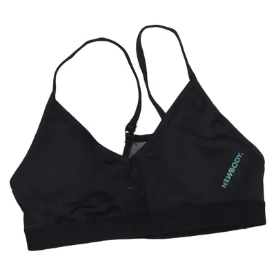 Sport-BH (Svart) från Newbody Elastan, Återvunnen polyester