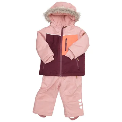 Combinaison de ski (Rose, Violet, Orange) de Topomini Polyester recyclé