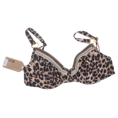 Bikiniöverdel (Brun, Svart) från Calzedonia Elastan, Polyamid, Polyester