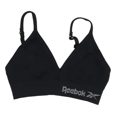 Sports bra (Black) from Reebok Elastane, Polyamide, Polyester