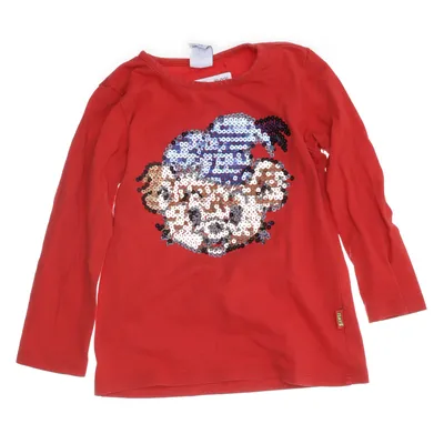 Långärmad t-shirt (Röd, Blå, Brun) från Bamse Bomull, Elastan