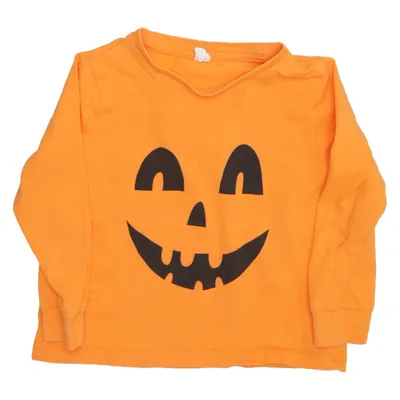 Långärmad t-shirt (Orange) från Åhléns Kids Bomull, Elastan