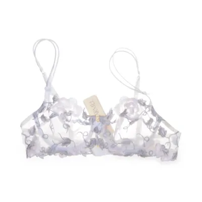 Bra (White, Gray, Pink) from Lise Charmel Nylon, Polyester, Polyurethane, Elastane, Viscose