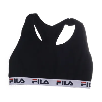 Sports-BH (Sort, Hvid, Rød) fra Fila Bomuld, Elastan, Polyester