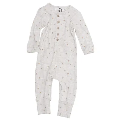 Rompers (Gray, Multicolored) from Mini Market Cotton, Elastane, Viscose