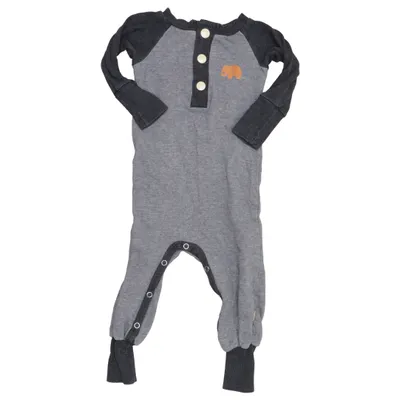 Rompertjes (Grijs, Zwart) van Alba Baby Katoen