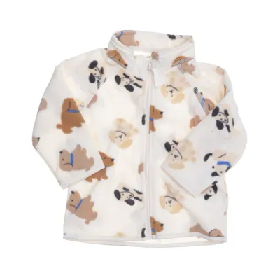 Fleece jas (Beige, Meerkleurig) van H&M Polyester