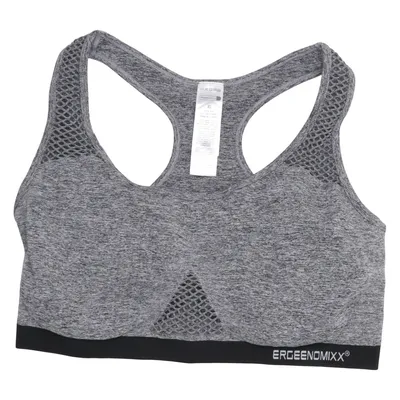 Brassière (Gris, Noir) de Ergeenomixx Élasthane, Polyamide, Polyester