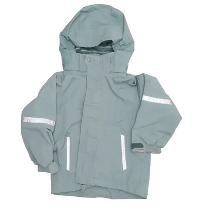 Regnjacka (Grön) från Polarn O. Pyret Polyamid, Återvunnen polyester