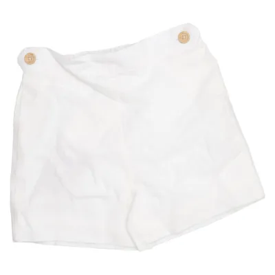 Korte broek (Wit) van Neck & Neck Katoen, Linnen