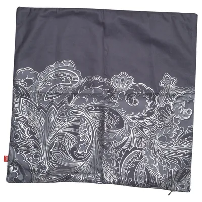 Zierkissen (Schwarz, Silber) von Home & You Polyester