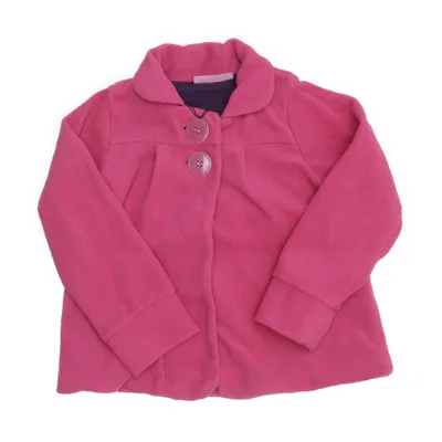 Frakke (Pink) fra Okay Bomuld, Polyester