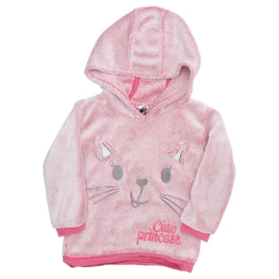 Capuchon sweater (Roze) van Ergee