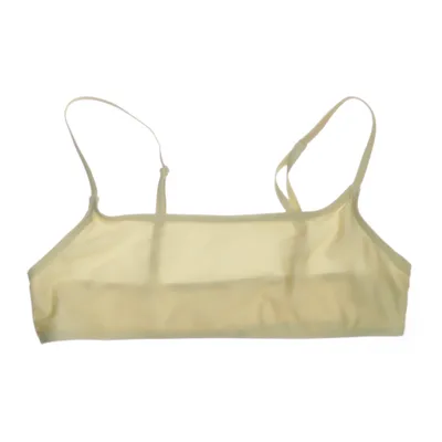 Haut de bikini (Jaune) de Frank Dandy Élasthane, Polyester recyclé