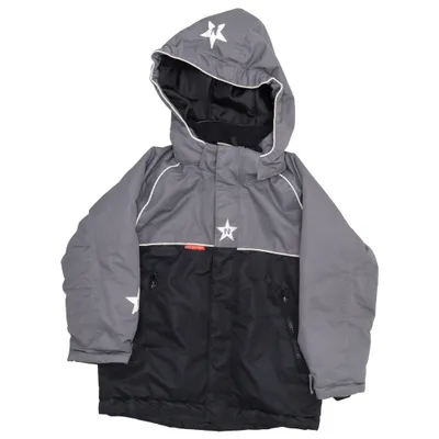 Skijacke (Grau, Schwarz) von Nova Star Polyester