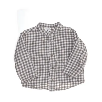 Flanellskjorta (Brun, Vit) från Arket Bomull