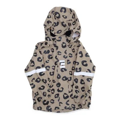 Regnjacka (Beige, Svart) från Minimarket Polyester, Polyuretan
