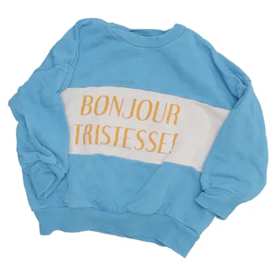 Sweatshirt (Blue, White, Multicolored) from Mini Rodini Cotton