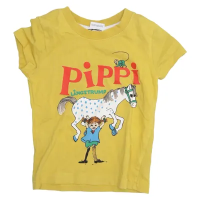T-shirt (Jaune, Multicolore) de Pippi Långstrump by Martinex Coton biologique