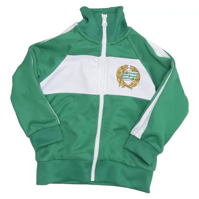 Träningsjacka (Grön, Vit) från Hammarby IF Bomull, Polyester