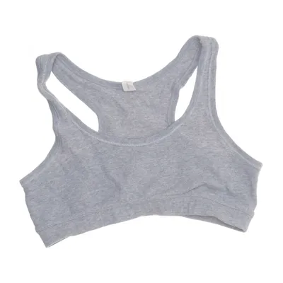 Bralette (Grijs) van Dilling Katoen, Elastaan