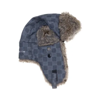 Trapper hat (Gray, Black, Brown, Multicolored) from TrueNorth Polyester