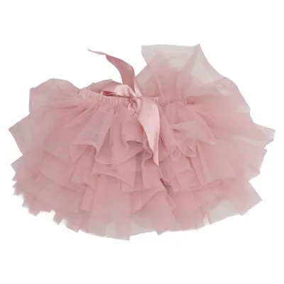 Jupe en tulle (Rose) Coton, Polyester
